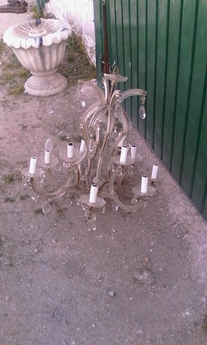 Antico lampadario maria teresa - lampadario,