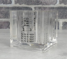 GUZZINI - CALENDARIO PERPETUO - 8 CM - (GUARDA FOTO)