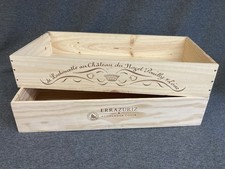 Scatola per vino in legno poco