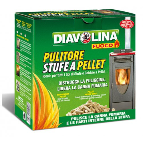 Diavolina pellet spazzacamino - diavolina,