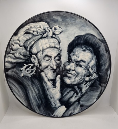 Piatto decorativo maiolica