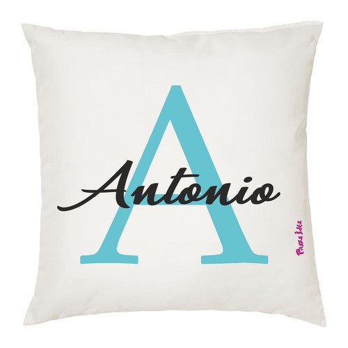 Cuscino 40x40 con scritta - scritta, nome