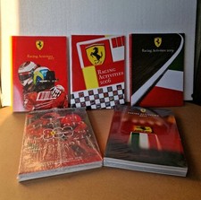 Racing Activities 5 Volumi - Ferrari Annuario 2006 2007 2009 2010 2013 RARI F1