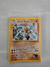 Carta Pokémon - Giovanni's Machamp - 6/132 - Set Gym Challenge - Holo Rara ENG