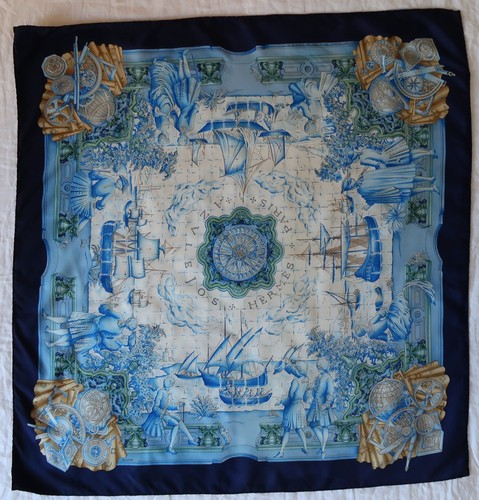 Hermès carré silk scarf - silk,