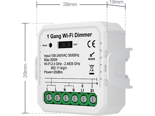 Dimmer led con triak - con, max