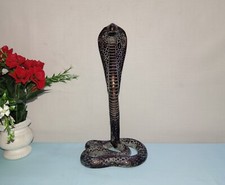 Scultura serpente cobra ottone decorazione tavolo serpente statua decorazione ufficio DM011