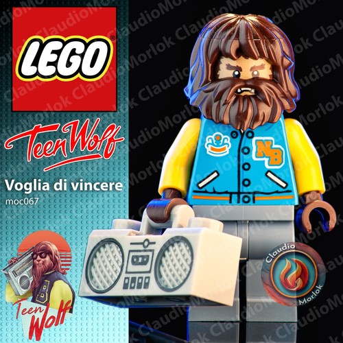 Lego teen wolf - wolf, minifigure