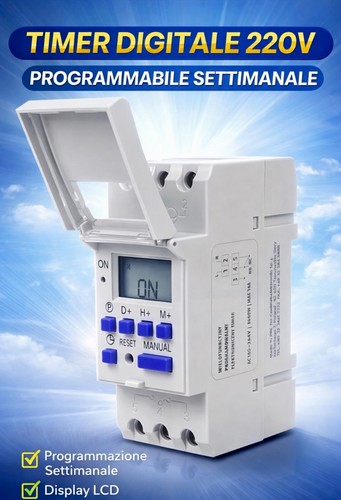 Timer programmabile 220v - timer,