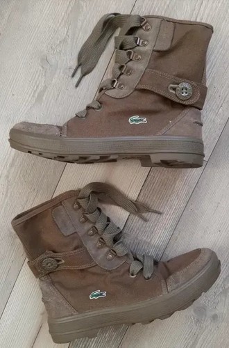 Stivali donna lacoste camoscio - lacoste,