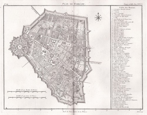 Ferrara plan mappa - plan,