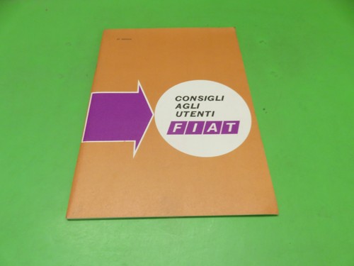 Libretto consigli agli utenti - consigli,