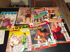 LOTTO 8 GIORNALI CON ARTICOLI O FOTO DI AMBRA ANGIOLINI NON E' LA RAI