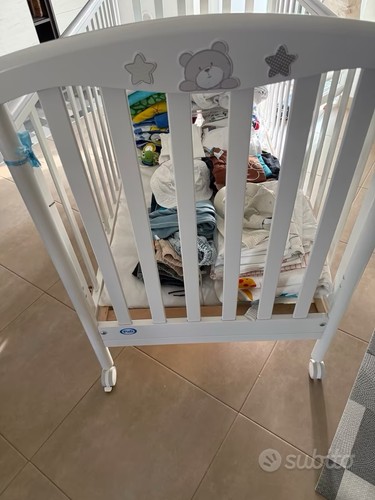 Pali lettino neonato legno - in,