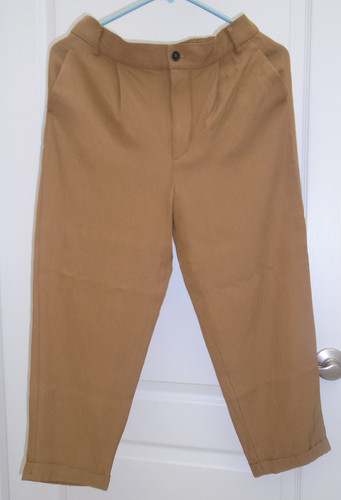 Pantalone donna plissettato