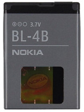 BATTERIA ORIGINALE per NOKIA 2630 2660 2760 5000 6111 7370 7373 N76 7070 BL-4B