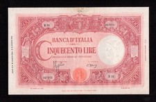CINQUECENTO 500 LIRE BARBETTI