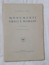 MONUMENTI GRECI E ROMANI -