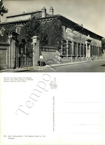 Cartolina ferrara - cartolina, di