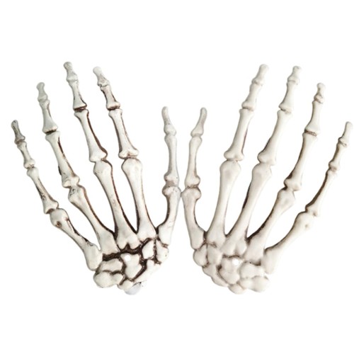Mani scheletro halloween - mani, di