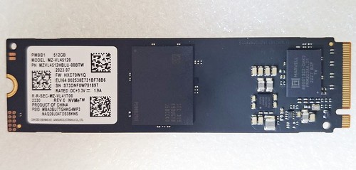 Samsung pm9b1 512gb nvme - pm9b1,