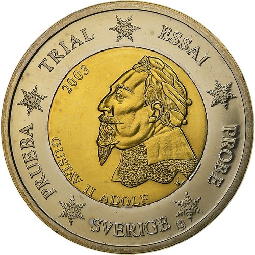Suède médaille 2 e - suède,,
