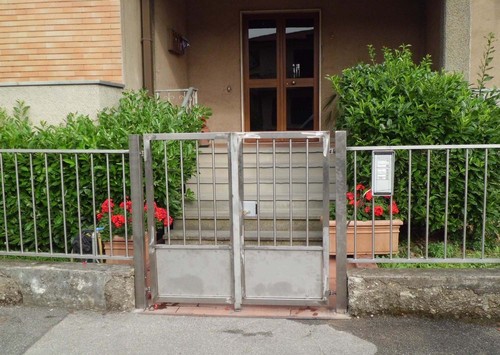 Cancello pedonale acciaio - cancello,