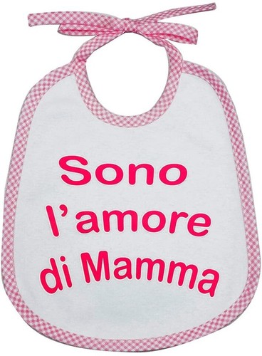 Bavaglini neonato con frasi - bavaglini,