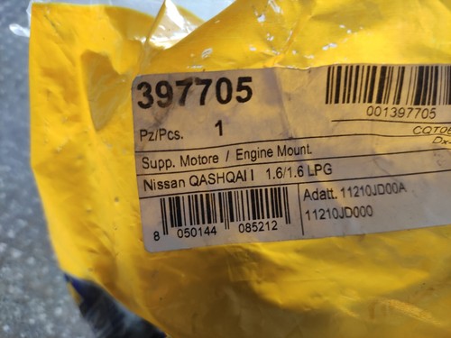 Supporto motore nissan qashqai - supporto,