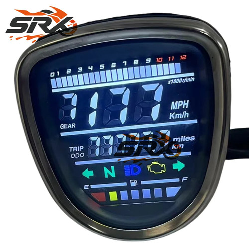 Misuratore digitale led moto - led,