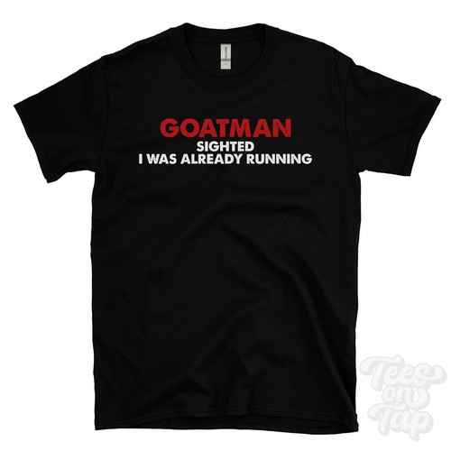 Maglietta goatman vedute - maglietta,