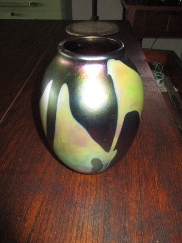 Vaso macchia olio - vaso, arte