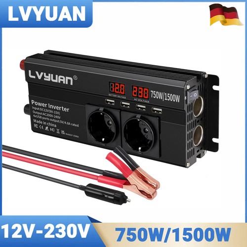 Inverter 750w 1500w 12v 230v - 750w, a