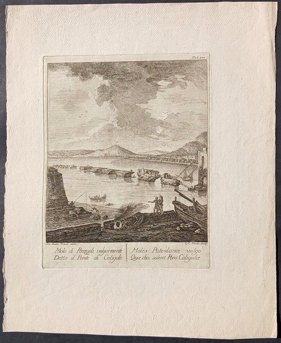 Stampa antica 1768 paoli - stampa,