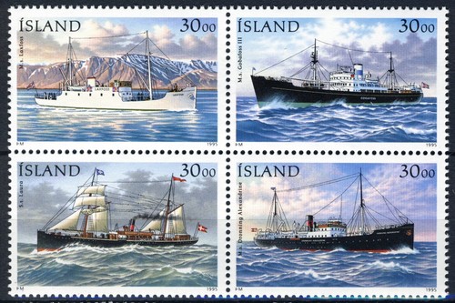Islanda 1995 set - 1995,, barche