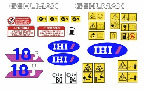 Ihimer ihi 18j decalcomanie - ihimer,