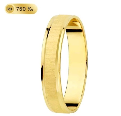 Anello oro 18k - in, mls