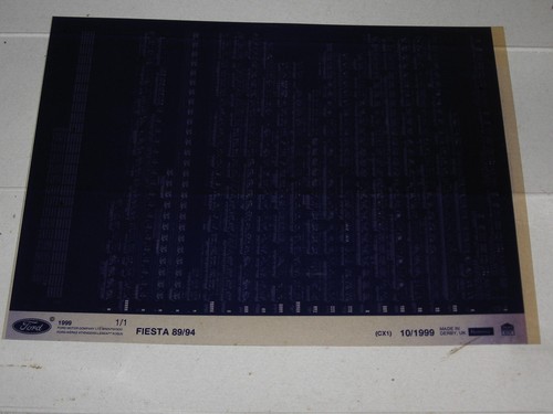 Ford fiesta mk3 microfiche - ford,