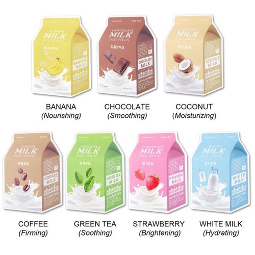 Apieu milk one - one, mask