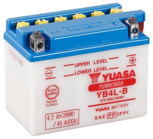 Batteria yuasa yb4l malaguti - batteria,