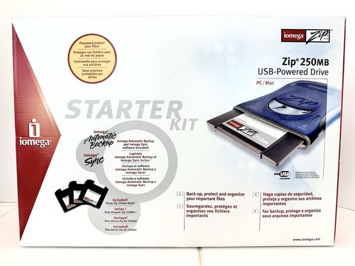 Iomega 31653 zip 250 - 31653, usb