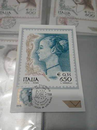 2431 cartolina 1999 filatelica - 2431,
