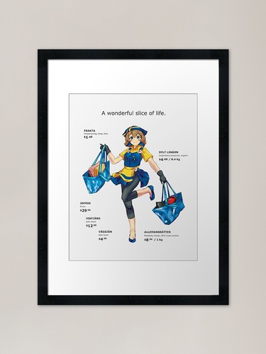 Poster ikea chan stampa - ikea-chan,