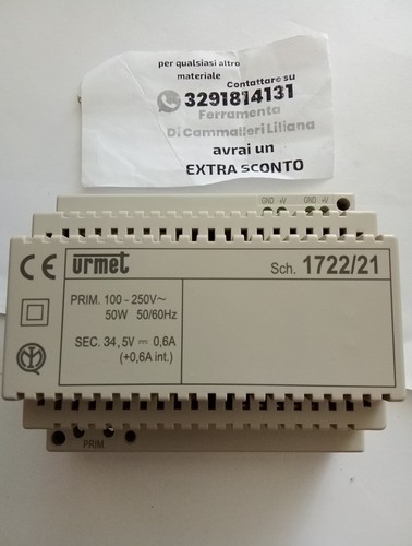 Urmet 1722 alimentatore kit - urmet,