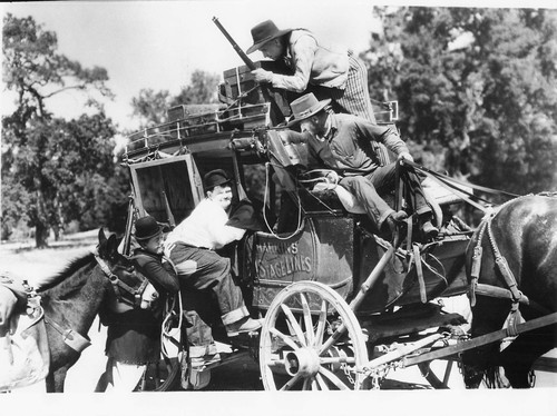 Laurel hardy far west - laurel, au
