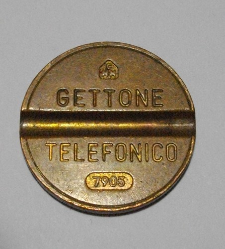 Gettone telefonico sip 7905 - gettone,