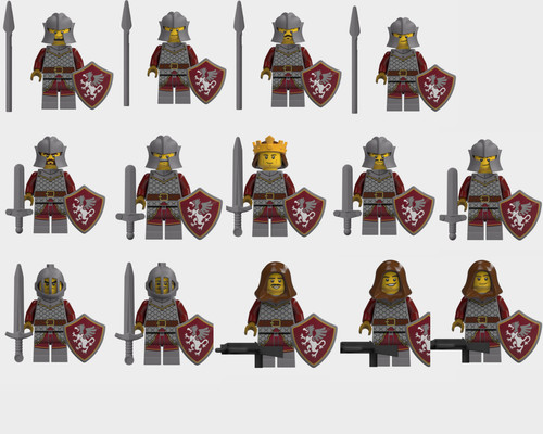 Lego griffin knight lot - griffin, x