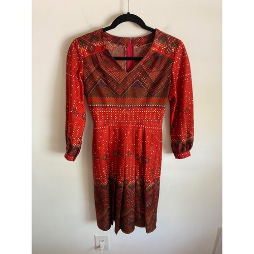 Abito vintage anni rosso - anni, 70