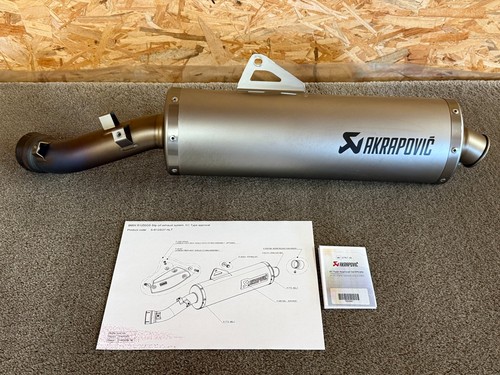 Akrapovic scarico marmitta
