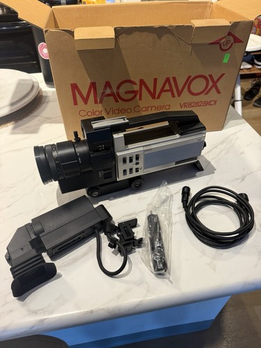 Videocamera vintage magnavox - videocamera,